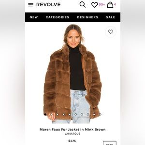 Lamarque faux fur jacket